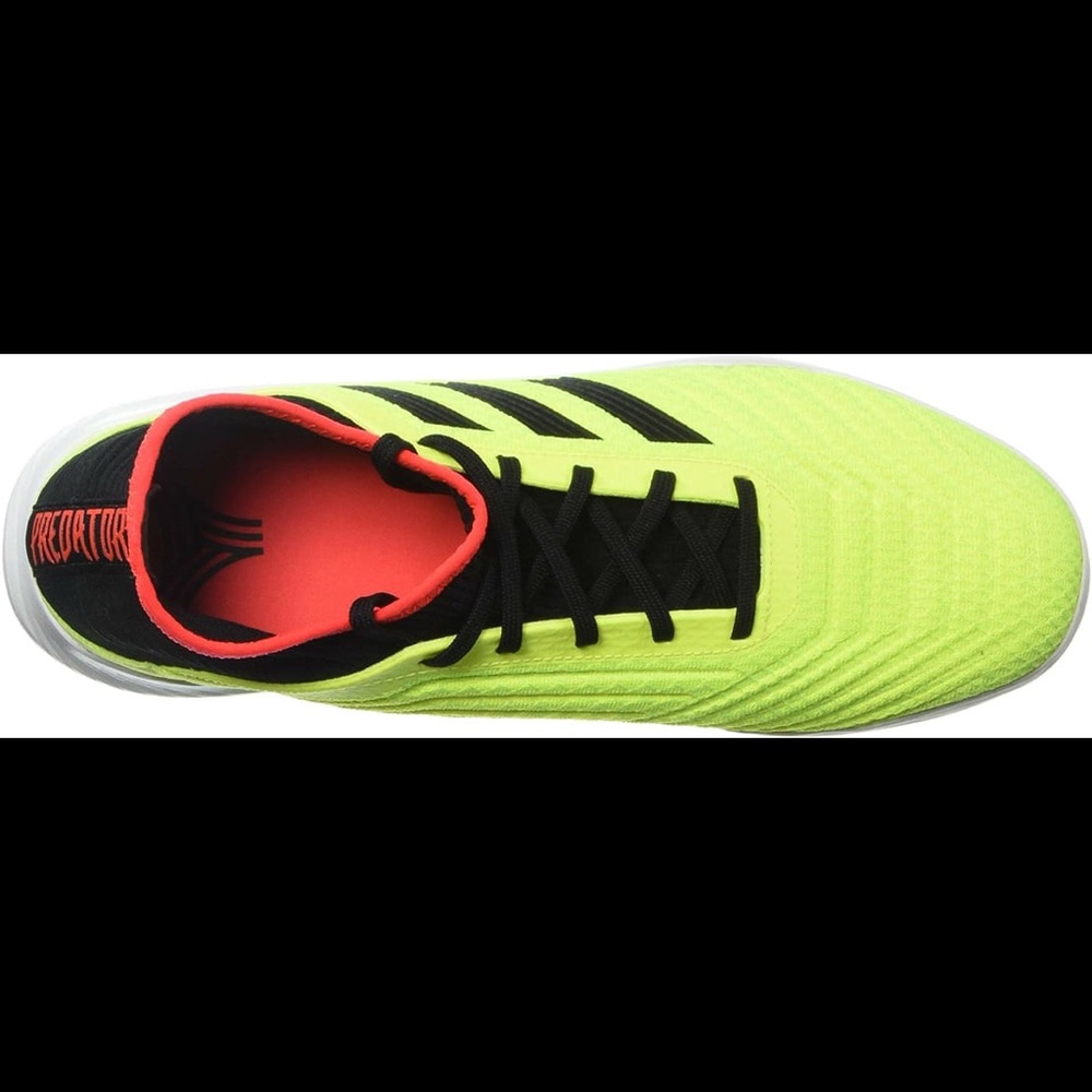 adidas Men's Bright Yellow and Black Athletic Shoes